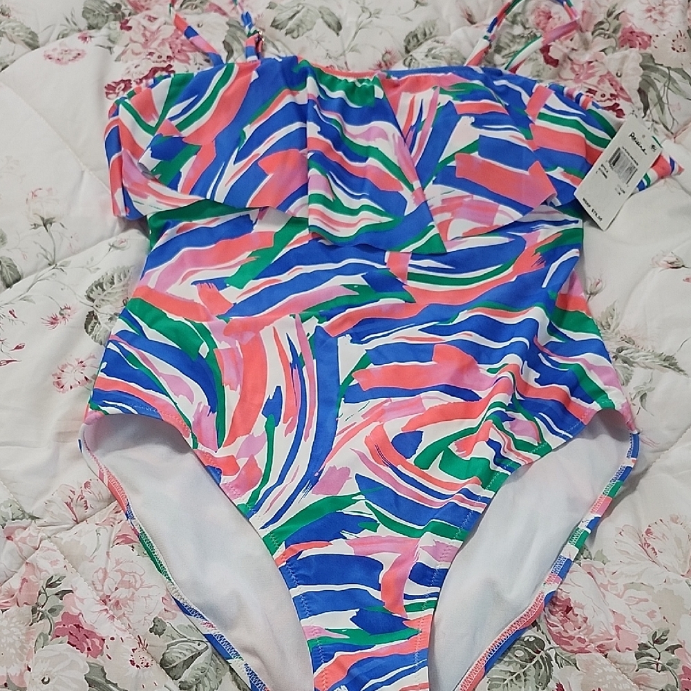 Colorful One-Piece Swimsuit